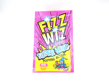 Cherry Fizz Wiz Popping Candy are a great retro packet of popping candy sweets