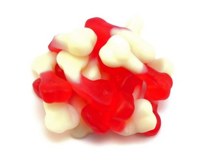 Soft red and white Jelly Bones look incredible and are really an extra popular jelly sweet at Hallowe'en