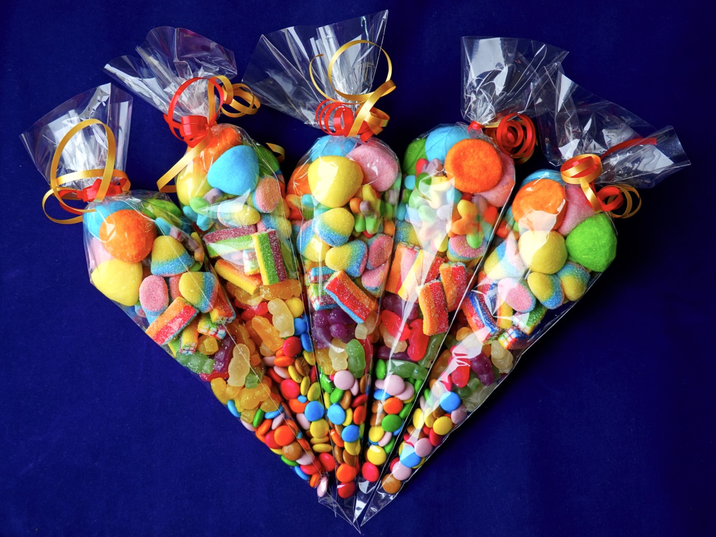 Rainbow Cones Sweet Party Bags