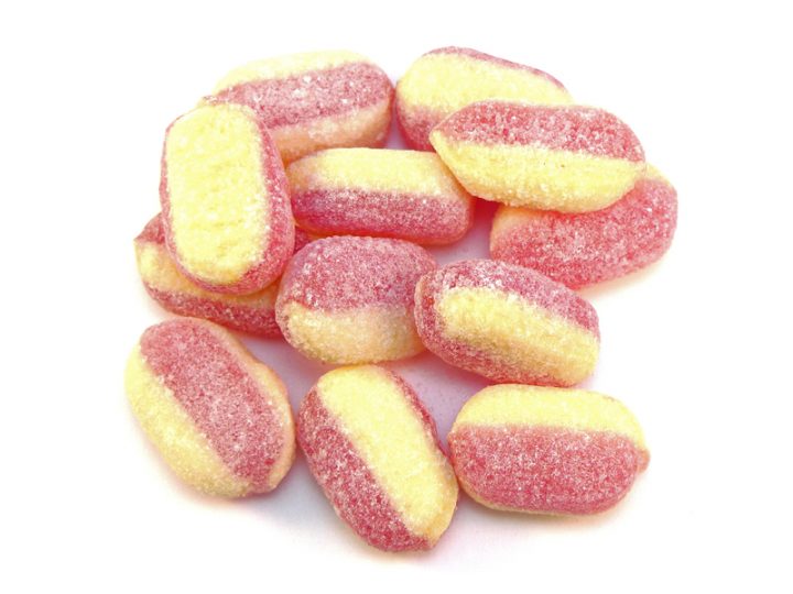 Traditional Rhubarb and Custard Sweets