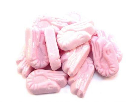 Our Super Shrimps sweets are just as you remember them. Not foamy in any way, just a good traditional shrimp sweet.