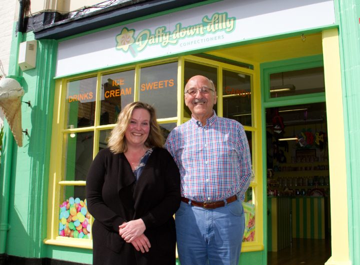 Gordon and Natalie from DaffyDownDIlly confectioners