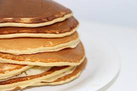 a stack of pancakes all ready for Pancake Day