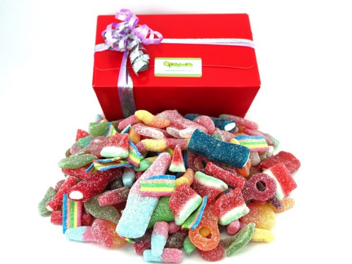 sour and fizzy sweet box selection