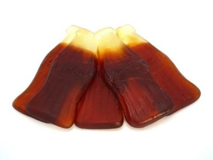 Giant jelly sweets made by Haribo - the only thing better then a cola bottle is a giant cola bottle!