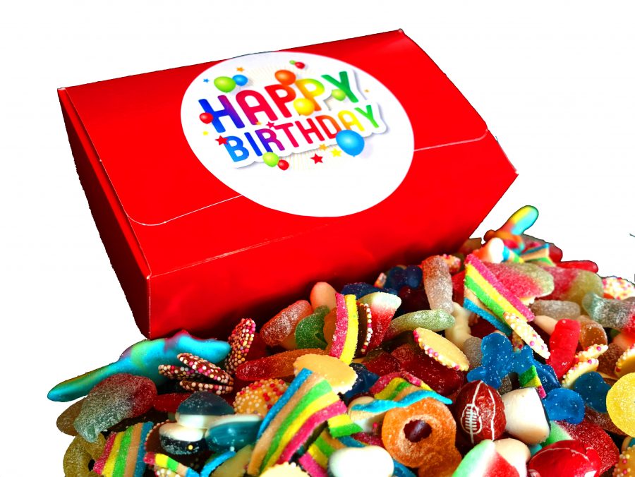 Sweet gift box suitable for birthday present