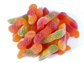 Sour Fizzy worms