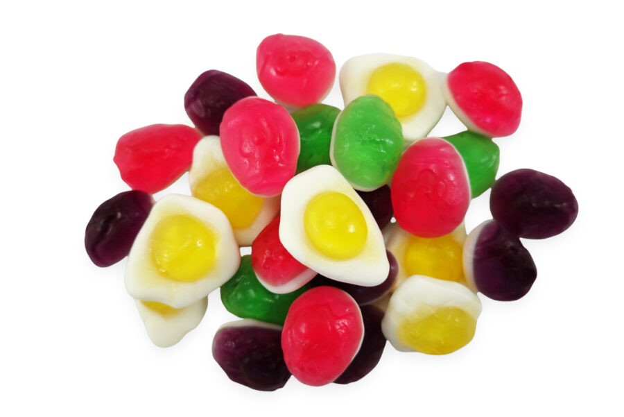 Eggs Galore - Haribo jelly eggs of all shapes and sizes