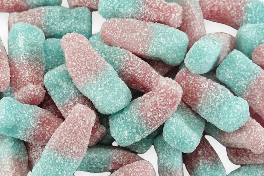 Fizzy Blue Sweets